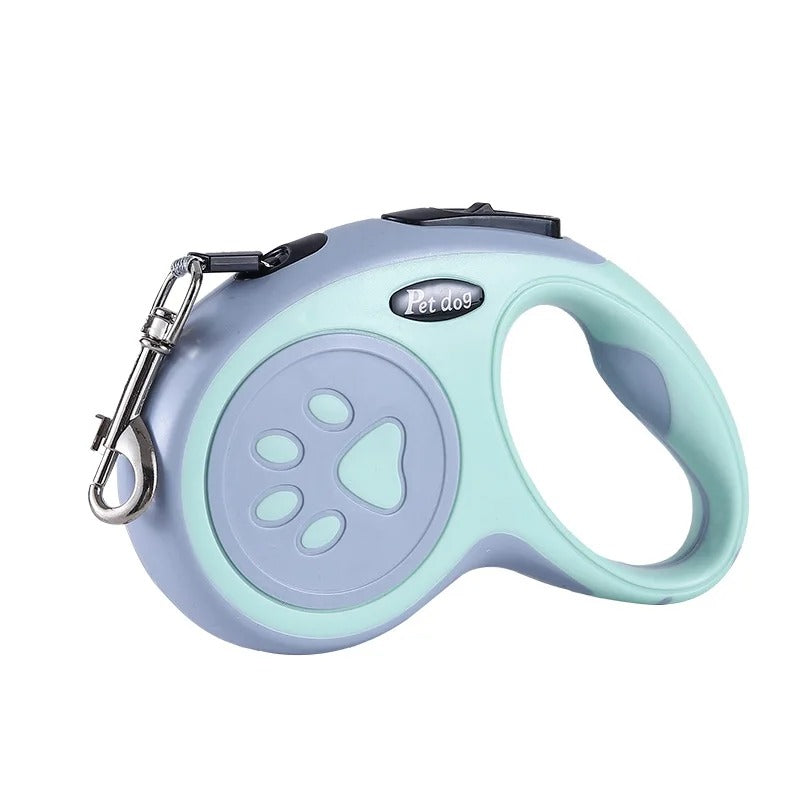 Automatic Retractable Dog Leash – Durable Nylon 3m/5m Extendable Lead