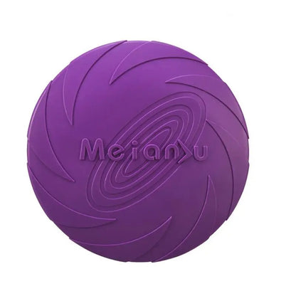 Bite Resistant Flying Disc Dog Toy – Durable Frisbee for Training & Play
