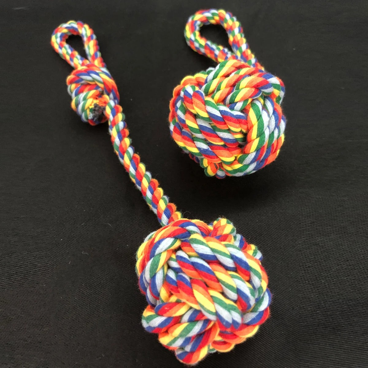 Durable Knot Rope Chew Toy Set – Teething & Training for Dogs