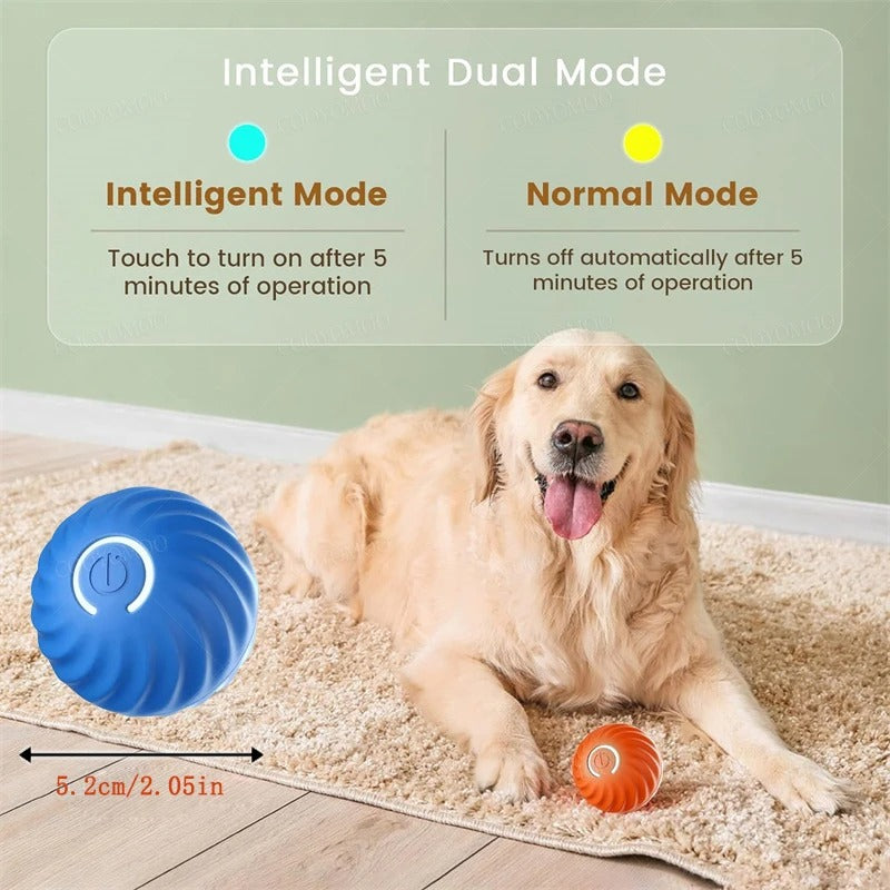 Automatic Moving Dog Ball – USB Rechargeable Interactive Toy for Endless Play
