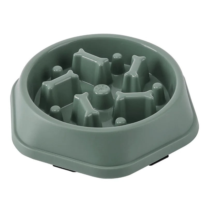 Slow Feeder Dog Bowl – Anti-Choking Puzzle Feeder for Small & Medium Dogs